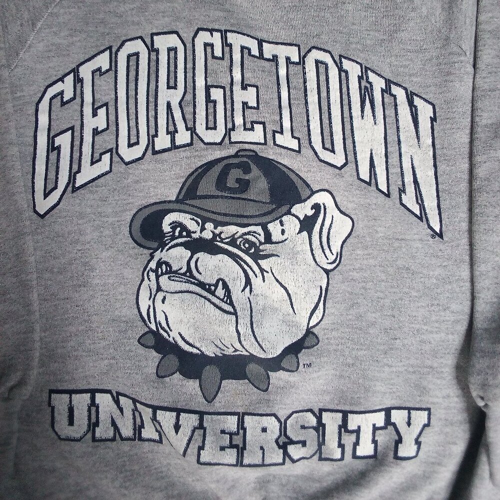 Vintage 90s Georgetown University Crewneck Sweatshirt